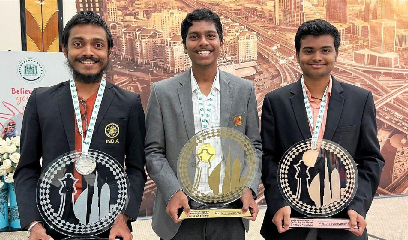 I. Dubai Polis Küresel Satranç Yarışması Tamamlandı : Hintlilerin Dominasyonu